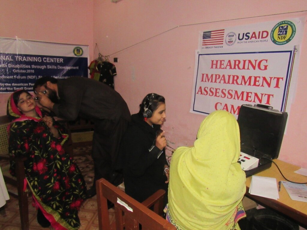 Donate a Hearing Aid for deaf children in Pakistan