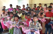 Donate new dresses to Tribal children