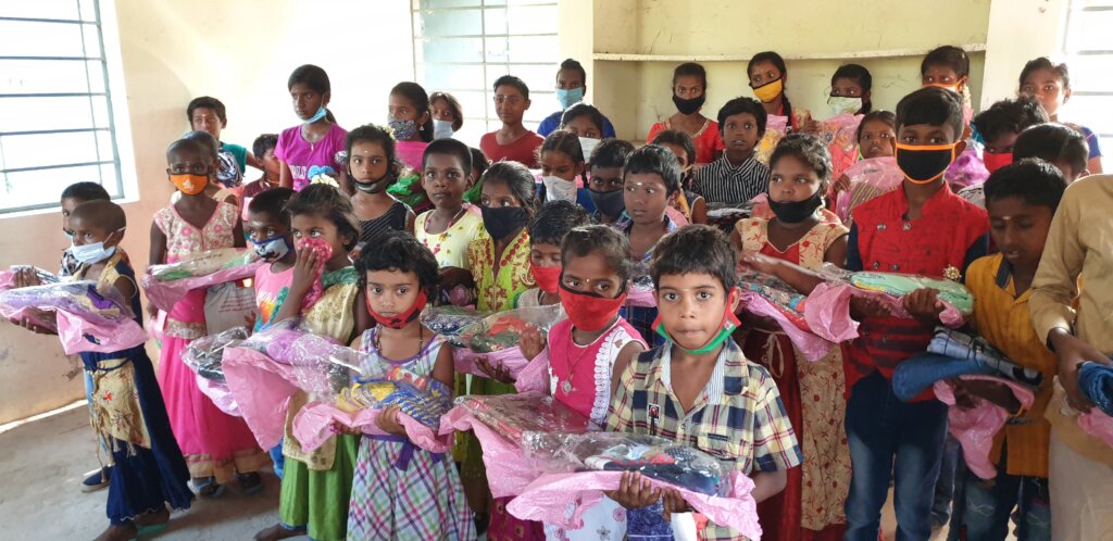 Donate new dresses to Tribal children