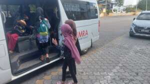 Newly service van to safely transport the students