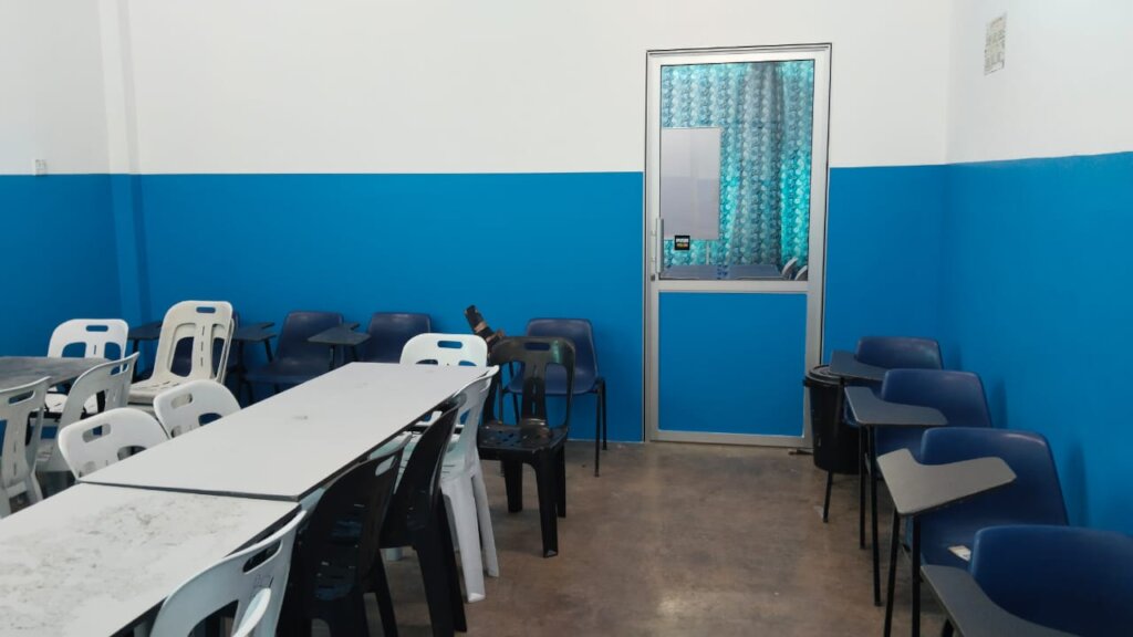 Conducive classroom fit for educational activities
