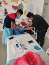 Covid-19 vaccination session by QFFD clinic (2022)