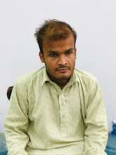 Hamza - Our trainee who has a visual disability