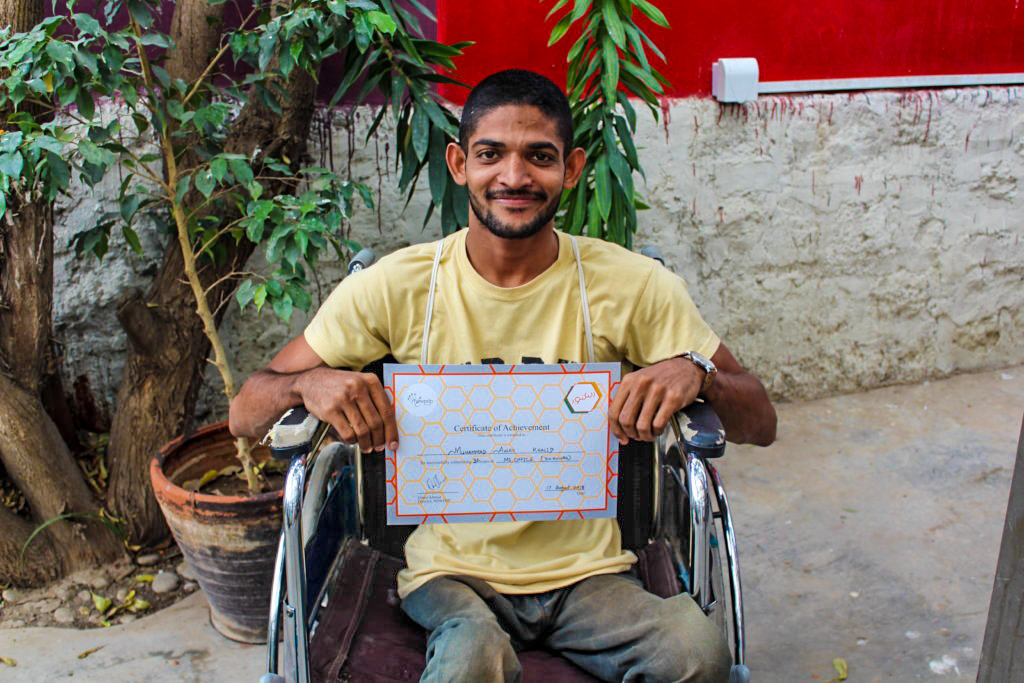 Skills Development of 450 People with Disabilities