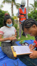 Project Staff in action