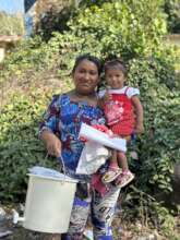 Family Receiving Water Filter
