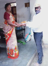 One Beneficiary woman