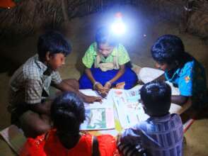 One solar Lantern for Tribe Child Education