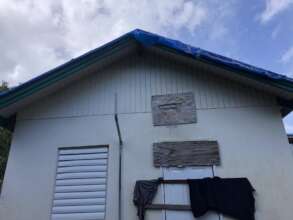 Damage to roof and doors/windows