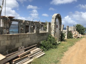 Damaged property to be repaired with ICF