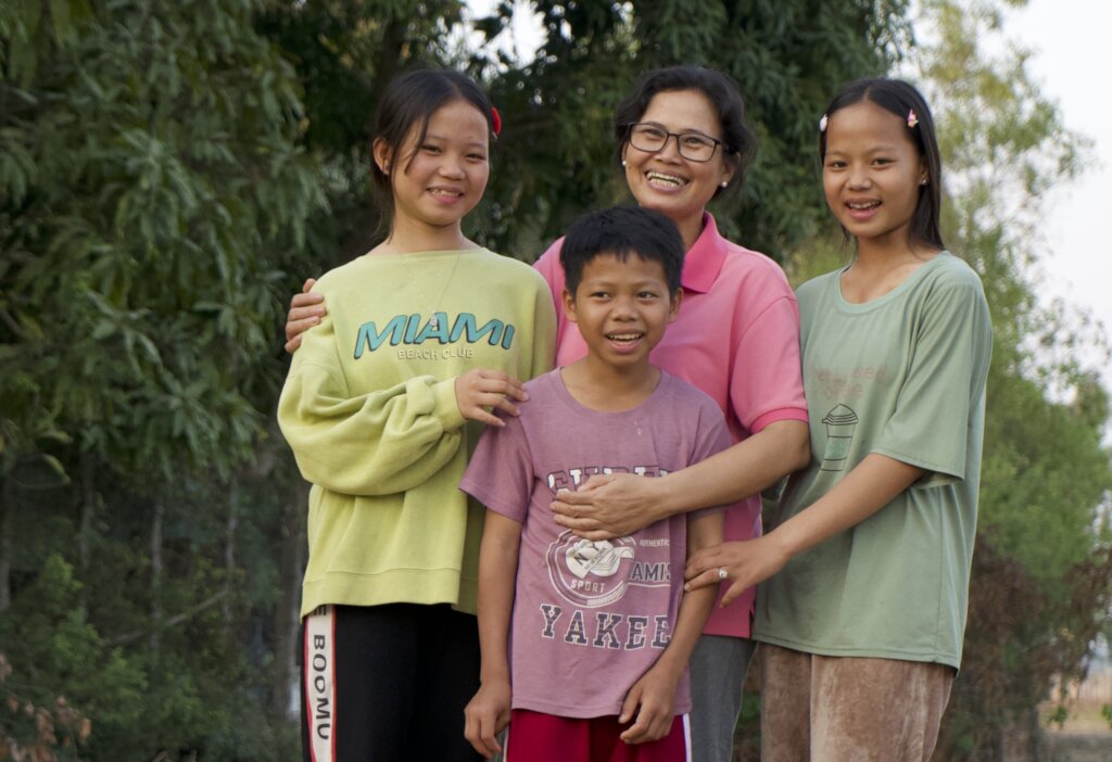 Orphans into loving foster families in Cambodia