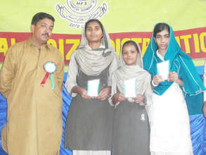 Anila, Ambreen and Atiya - our 3 rockstars