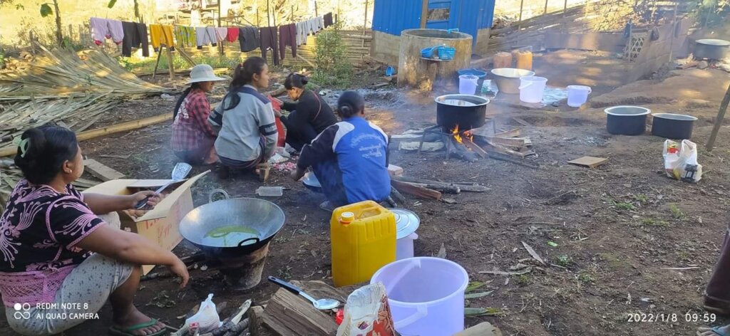 Food for IDPs in Kayah State