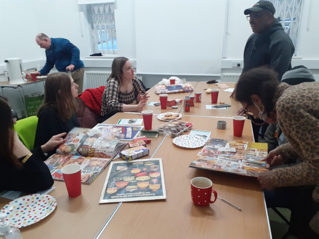 Carers at BizzyBox Session with Museum of Brands