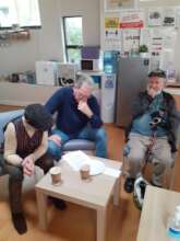 Quizical carers deep in thought!