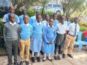 The VF students moving to Junior Secondary Schools