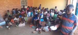 children waiting for treatment