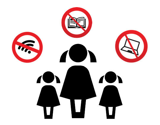 Help 100 girls to stay in schools !