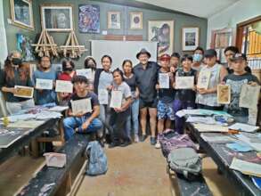 Drawing for tatoo workshop with Edward Gamboa