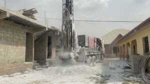 Project Site -  Drilling a Borehole