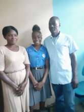 Anielda Pierre, a student from Goniaves