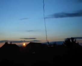 The takeoff of one of those missiles near Belgorod
