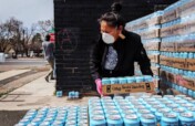 Canned Water For Relief