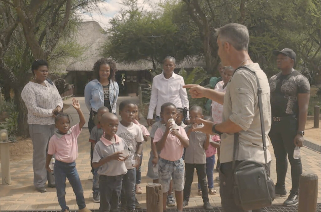 Help children in rural South Africa see wildlife