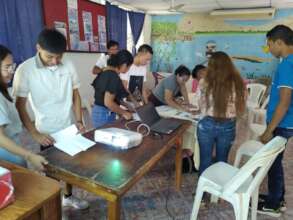 Young people training