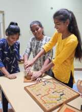 Inclusive gaming in action! Snakes and Ladders