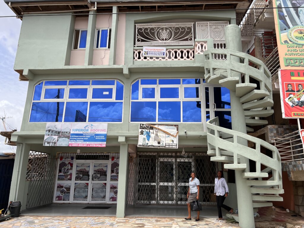 Go Girl Ghana office outside