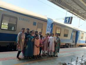 CHILDREN AWARENESS PROGRAM-VISIT RAILWAY STATION