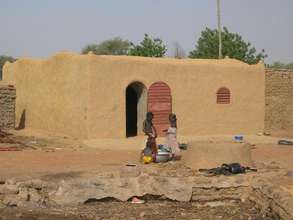 A typical Nubian vault house, Burkiona Faso