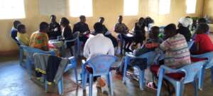 Focus Group Discussion during Evaluation Fieldwork