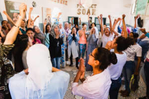 Soar Girls shout empowerment affirmations