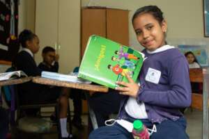 Children enjoy reading the story
