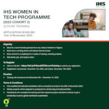 IHS Women In Tech