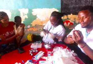 Giving Childhood Immunizations