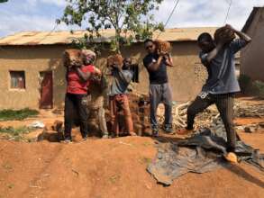 Youth Teamwork Builds Toilets