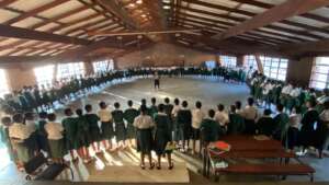 A CHATS session at St. Mary's Secondary School