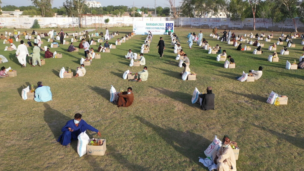 Feed 500 families in Month of Ramadan in Pakistan