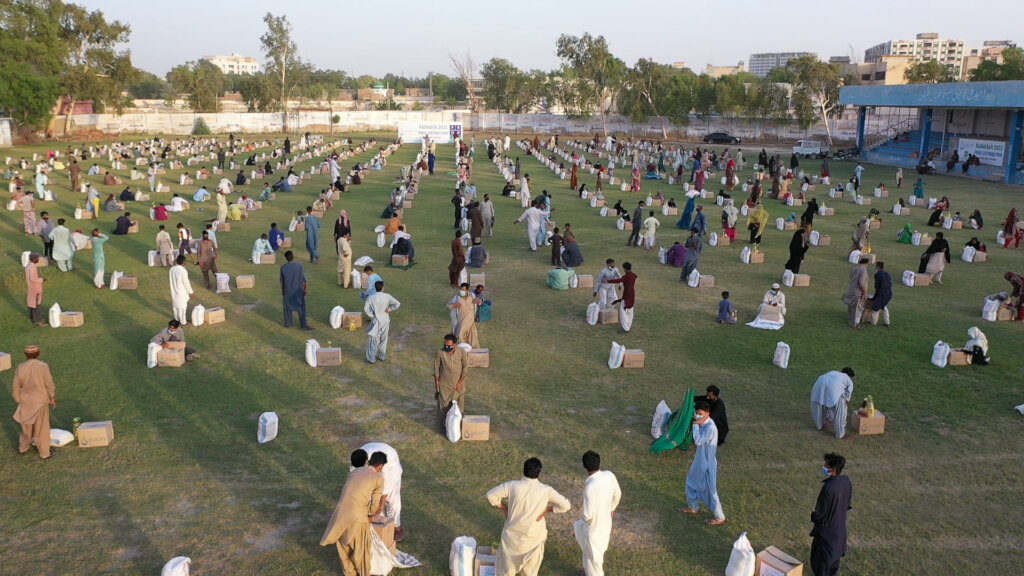Feed 500 families in Month of Ramadan in Pakistan