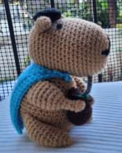 "Migu Carpincho". Handmade for a cause.