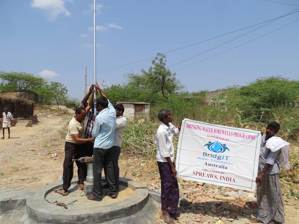 Restoring Water Borewell