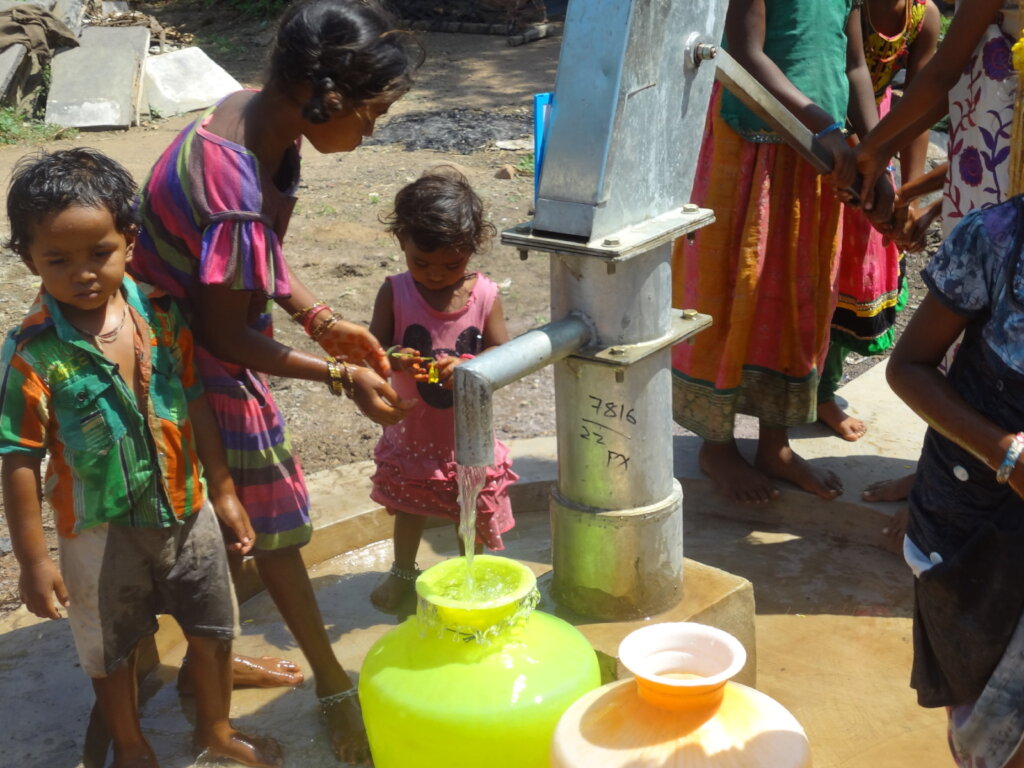 India Water Crisis Borewell Restoration Program