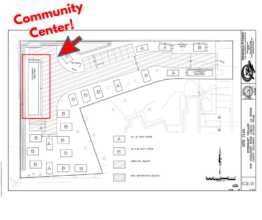 Schematic of Everhart Village