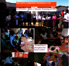 Training CFU staff on rehabilitation of CP child