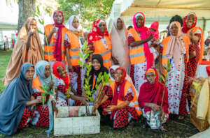 The ladies attending the Diani Sea Turtle Festival