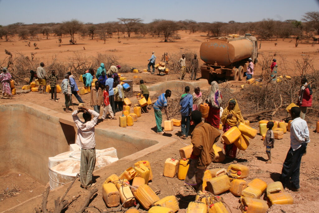 Materials for children affected by war & drought