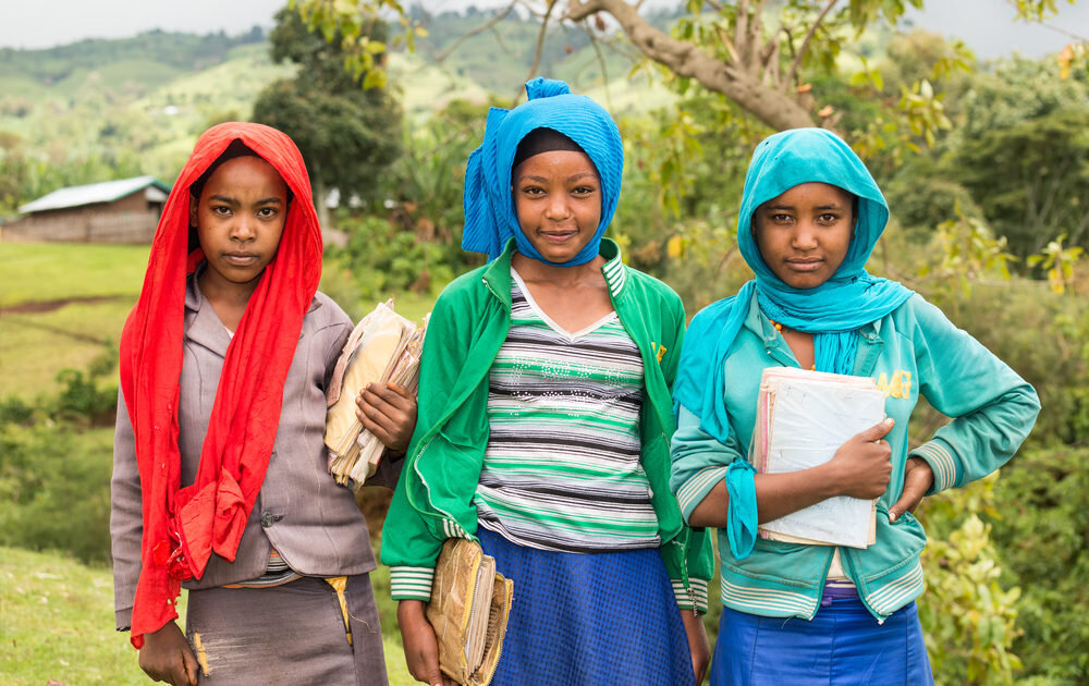 Materials for children affected by war & drought